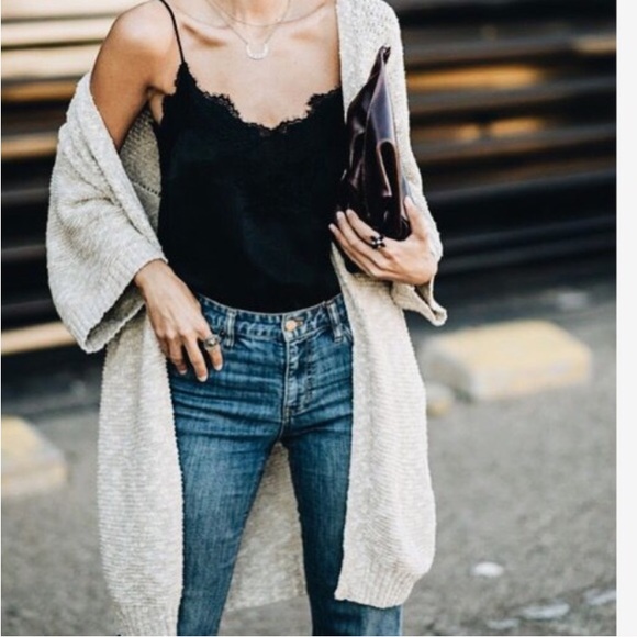 COZY SOFT KNIT LONG CARDIGAN - Picture 5 of 5